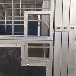 Panneaux de façade en acier galvanisé de style européen, robustes, 2,2 x <span class=keywords><strong>3</strong></span>,6 m, équipement d'élevage, écurie à chevaux en bambou interne pour ferme - Product Image 2