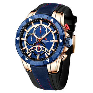 Montres à quartz sportives en silicone or rose à <span class=keywords><strong>prix</strong></span> avantageux, personnalisées, de marque haut de gamme, étanches, <span class=keywords><strong>montre</strong></span>-bracelet, chronomètre - Product Image 5