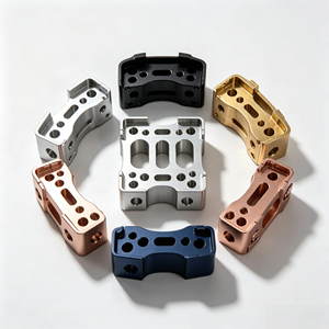 OEM Custom CNC Machined Aluminum <b>Mounting</b> Base, Precision 5 Axis Milling Alloy Fixture <b>Block</b>, Custom Drawing Machining Service - Product Image 4