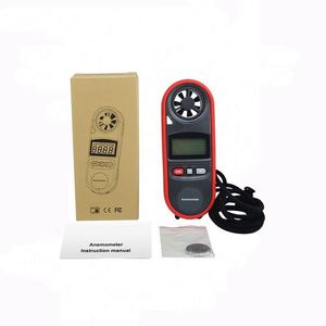 Display LCD portátil Ultrasonic Handheld Anemômetro Tipo Fio Quente para Estação Meteorológica Anemômetro Guindaste Sem Fio Wi-fi Compatível - Product Image 6