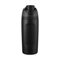 Owa Tasse à fruits portable 16oz en acier inoxydable, bouteille de sport isotherme à double paroi pour voyage, grande capacité 16oz