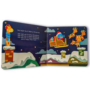 Livre sonore musical éducatif personnalisé avec <span class=keywords><strong>chansons</strong></span> à chanter pour enfants, capteur tactile à membrane PET, ressource d'apprentissage précoce - Product Image 5