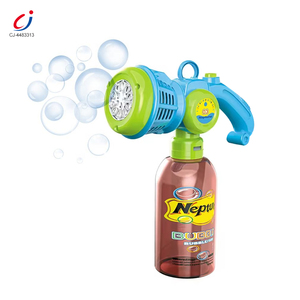 Pistolet à <span class=keywords><strong>bulles</strong></span> électrique automatique rechargeable Chengji pour bébés et enfants, jouet d'extérieur estival, machine à <span class=keywords><strong>bulles</strong></span> portative - Product Image 1