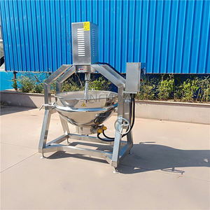 Marmite automatique industrielle à gaz/électrique 100-500L/mélangeur de friture à agitation planétaire - Product Image 4