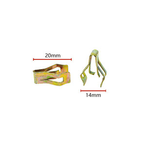 Nouveaux clips de fixation pour lecteur CD de console centrale de tableau de bord 10mm 18mm pour Chevrolet Cruze Sail, pour remplacement et réparation, attaches automobiles, lot de 20 pièces assorties - Product Image 2