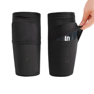 <span class=keywords><strong>Espinilleras</strong></span> de fútbol para niños y hombres, mangas transpirables, protector de pierna de nailon con empeine, calcetines, protección de seguridad deportiva - Product Image 1