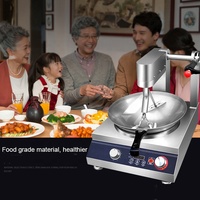 Wok électrique, poêle à frire, robot de cuisine multifonction, wok automatique commercial, machine à wok, robot de cuisine, machine à cuisiner