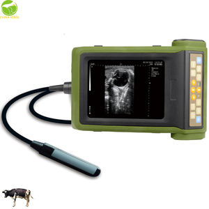 RKU10 Vache <span class=keywords><strong>Chien</strong></span> Alpaga Félin Canin Rabbin Poisson Serpent Grossesse vétérinaire portable Scanner à ultrasons Vétérinaire/Détecteur de grossesse - Product Image 2