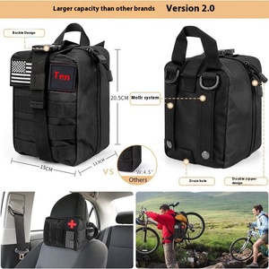 Trousse de premiers secours imperméable IFAK en gros, pochette Molle, fournitures médicales d'urgence pour le camping en plein air - Product Image 5