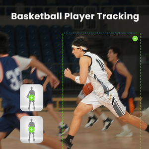 XbotGo Falcon Mini AI Telecamera d'Azione per <span class=keywords><strong>Calcio</strong></span>, Basket, Hockey, Tennis e Altri Sport con Tracciamento Automatico e Streaming Video in Diretta - Product Image 4