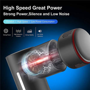 Gym Pocket Electric Deep Tissue Body Pain Relief Muscle Relaxation Fitness Mini <b>Hot</b> <b>Cold</b> Therapy Fascia Massage Gun - Product Image 5