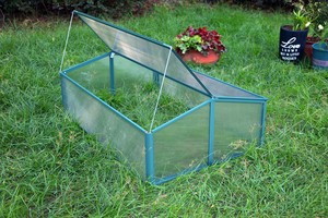 Compact Aluminum PC <strong>Greenhouse</strong> Portable for Home <strong>Balcony</strong> Seedling - Product Image 4