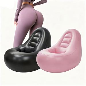 Portable Durable <b>Inflatable</b> Waterproof Eco PVC Outdoor BBL <b>Sofa</b> Set Comfortable Modern Design Post-Butt Surgery Recovery - Product Image 1