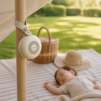 Hightar Nouveau Design Machine à Bruit Blanc Portable pour Bébé, Veilleuse et Aide au Sommeil Apaisante