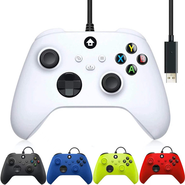 Wired Controller for Xboxes Series Gamepad for PC Wire Handle for Xboxes Series Wired Joystick