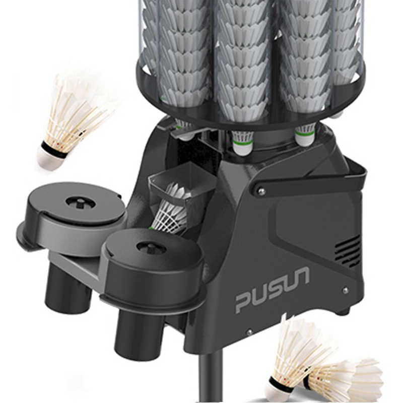 Programmable Badminton Robot Machine for Home and Club Training With 28 Drop Point Settings and Random Drill Mode