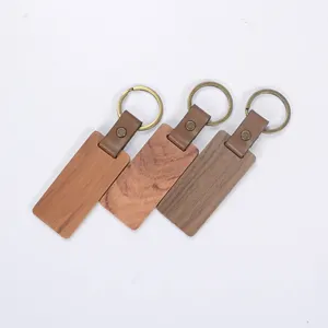 रिक्त लकड़ी कुंजी श्रृंखला व्यक्तिगत ईडीसी लकड़ी चाबी का गुच्छा कुंजी अंगूठी कुंजी टैग DIY शिल्प के लिए चाबी का गुच्छा आपूर्ति