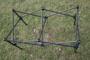 Aluminum Folding Camping <strong>Table</strong> with Carrying Bag for Outdoor Activities Picnics Barbecues Cooking Festivals - Product Image 5