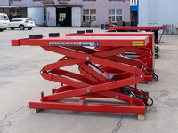 Elevador de Tijera Hidráulico Runche R-D3I CE al por Mayor, 3000kg/3500kg, Altura de Elevación 2050mm, Multivoltaje, Exportador de China, Elevador de Vehículos
