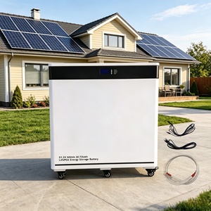 แบตเตอรี่พลังงานแสงอาทิตย์ 51.2V 30kWh 600Ah 48V 30kW 15kW แบตเตอรี่ลิเธียมไอออน 48V สำหรับระบบพลังงานแสงอาทิตย์ภายในบ้าน - Product Image 2