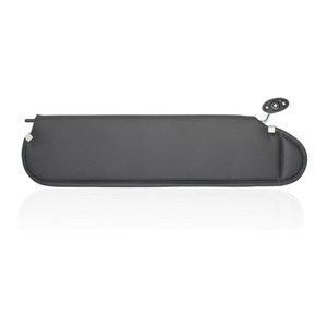 Pare-soleil 5EP34LAZAE noir côté droit pour Jeep Wrangler TJ 1997-2002, installation par vis en cuir - Product Image 1