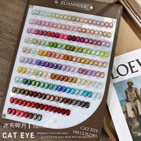 XUANFEIER 2026 Nouveau Kit de Gel Ongles Effet Œil de Chat Multicolore 100 Couleurs Haute Qualité Longue Durée Non Toxique Gel UV pour Salon Vente en Gros