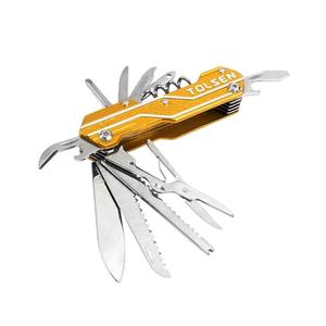 <span class=keywords><strong>TOLSEN</strong></span> 30048 15 en 1 Cuchillo plegable de bolsillo multifunción de acero inoxidable para exteriores - Product Image 1