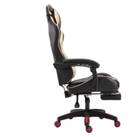 Chaise de jeu inclinable de course de prix usine avec repose-pieds chaises de jeu larges multicolores