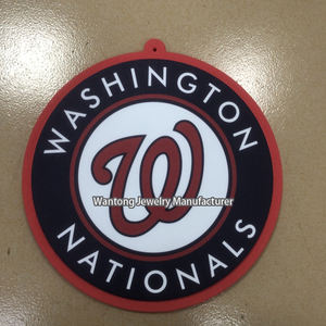 Vente en gros USA 30 MLB Major League Baseball Tampa Bay Rays Team Logo Fans Chaîne Collier NFL Hip Hop 3D EVA Colliers en mousse - Product Image 4