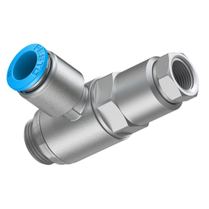 Vanne anti-retour pilotée FESTO HGL, vanne de contrôle pneumatique pilotée pour l'automatisation industrielle et les circuits pneumatiques - Product Image 3