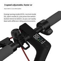 Trottinette électrique pliable pour adultes en alliage d'aluminium de 10 pouces, moteur 350W, étanche, batterie 10.4AH, vitesse maximale de 30 km/h
