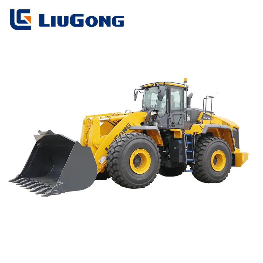 LiuGong heavy construction equipment 890H-T3 wheel loader with cummins engine and ZF transmission for open-pit mining
