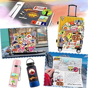 200 pegatinas de PVC ecológicas de dibujos animados para broma, impermeables, divertidas, para equipaje, portátil, casco, decoración del hogar - Product Image 5