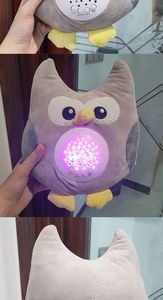 ของเล่นตุ๊กตาขนนุ่มน่ารักยอดนิยมขายส่ง พร้อมโคมไฟโปรเจคเตอร์ลายดวงดาว - Product Image 3