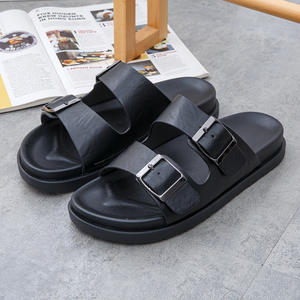 Nuevas Sandalias Deslizantes para Hombre a Bajo Precio, Diseño con Hebilla, Marca de Moda, Calzado Africano de Verano, Pantuflas para Exteriores 2026 oem - Product Image 4