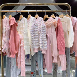 Suéter de Terciopelo Grueso para Mujer, Otoño 2026, Segunda Mano, Descuento, Moda Juvenil y Vibrante, Ropa Femenina - Product Image 2