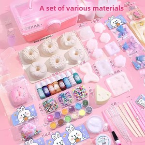 Molde de silicona hecho a mano con forma de garra de gato para amasar, kit de materiales DIY para niñas, juego de juguetes personalizables para desestresarse. - Product Image 2