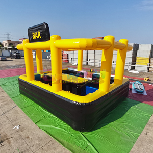 Piscine gonflable de qualité commerciale pour adultes avec sièges, bar flottant sur l'eau, pub aquatique - Product Image 3