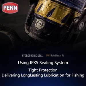 PENN SPIN FISHER VII SSVII 3500-10500 Rolle Max <span class=keywords><strong>Drag</strong></span> 6,8-22,6 kg Spinn rolle Voll metall körper Großwild-Spinn rolle - Product Image 3