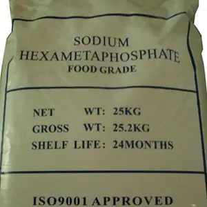 Precio de fábrica SHMP hexametafosfato de sodio E452i para agente dispersante