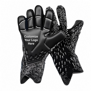 Gants de gardien de but de football personnalisables, en cuir PU, antidérapants, respirants, avec sangle de poignet réglable, unisexe - Product Image 1