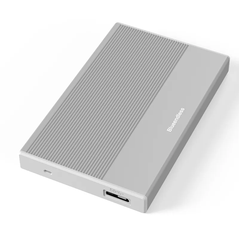 Multi color Aluminum Tool free hdd case for external hard drive 2tb usb3.0 5Gbps sata hdd enclosure 2.5