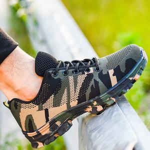 <span class=keywords><strong>Scarpe</strong></span> Antinfortunistiche Leggere e Traspiranti con Punta in Acciaio per Uomo e Donna, Sneaker di Sicurezza Rosa per Estate e Inverno - Product Image 2