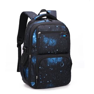 Mochila Escolar Impermeable de Gran Capacidad para Estudiantes, Mochila de Moda con Diseño de Cielo Estrellado para Niños y Niñas, Mochila de Ocio - Product Image 2