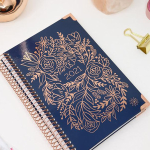 2025 personalizado en relieve A5/B5 cubierta dura planificador diario sin fecha/calendario de año con pestañas personalizadas/divisores diario de regalo - Product Image 2