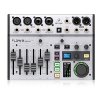 Behringer Flow 8 Mini processeurs de mixage numérique 16 effets Mini cartes son et tables de mixage audio