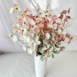 Nouveau Design Soie Artificielle Orchidée Fleurs 5 Fourchettes 30 Têtes <span class=keywords><strong>Whelan</strong></span> Fleur pour La Maison Fête Des Mères Noël Nouvel An Halloween - Product Image 3