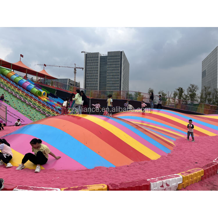 Outdoor Jumping Pillow Giant Bounce Playground Playset