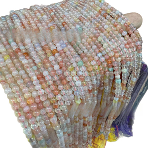 Perline rotonde piccole in agata naturale Jiny da 2 mm, accessori semilavorati, braccialetti fai da te, collane, <span class=keywords><strong>gioielli</strong></span>. - Product Image 5