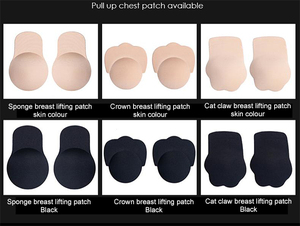 Sujetador de Silicona Reutilizable sin Tirantes con Forma de Oreja de Conejo, de Alta Calidad, Marcas de Sujetadores para Mujer, Cubrepezones Color Piel - Product Image 6